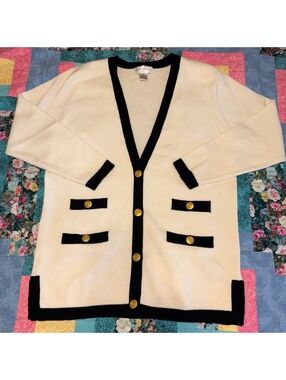 Field Manor 100% Merino Wool Woman’s S Cardigan Sweater Ultra Soft Button Up